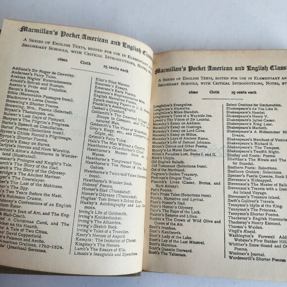 SHAKESPEAR’S The Merchant Of Venice 1911 Pocket Book please read - Picture 5 of 12